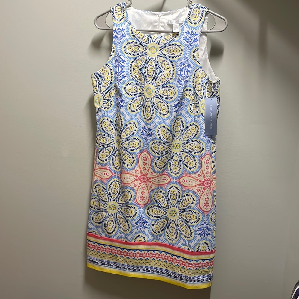 London Times Sz 8 Vacation Dress